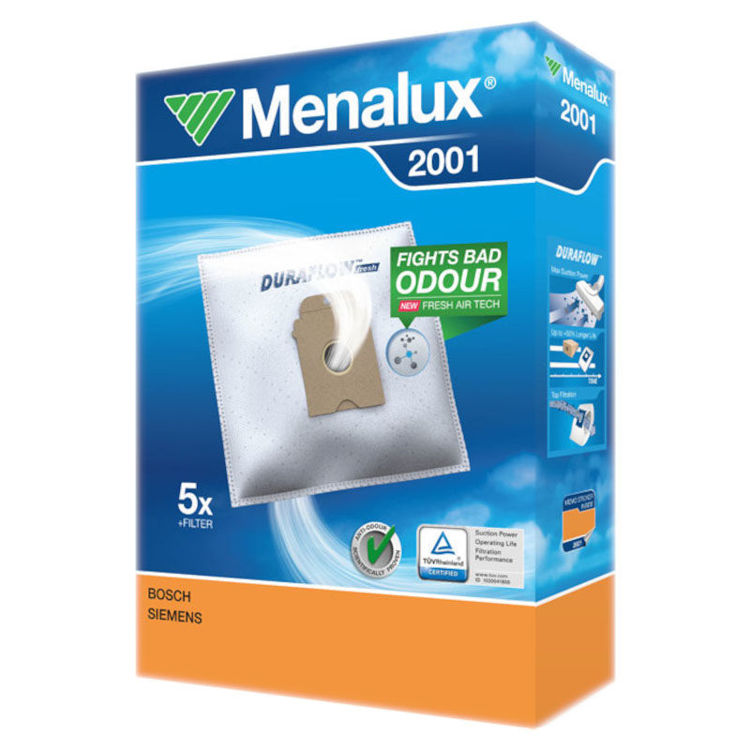 Alles MENALUX vrećica za BOSCH usisavače 2001 5+1