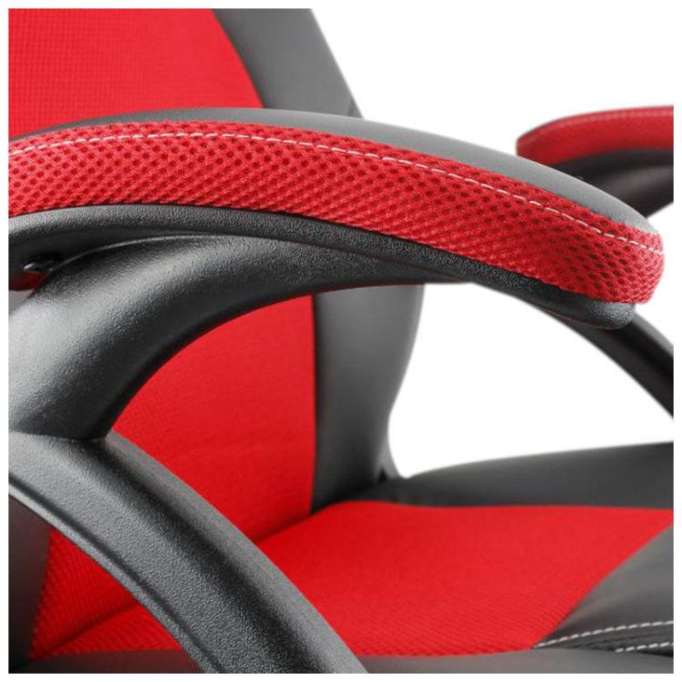 Alles Stolica gaming WHITE SHARK KINGS THRONE CRNO/CRVENA