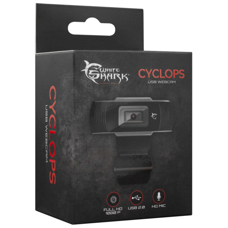 Alles WEB kamera WHITE SHARK 1080p GWC-003 CYCLOPS