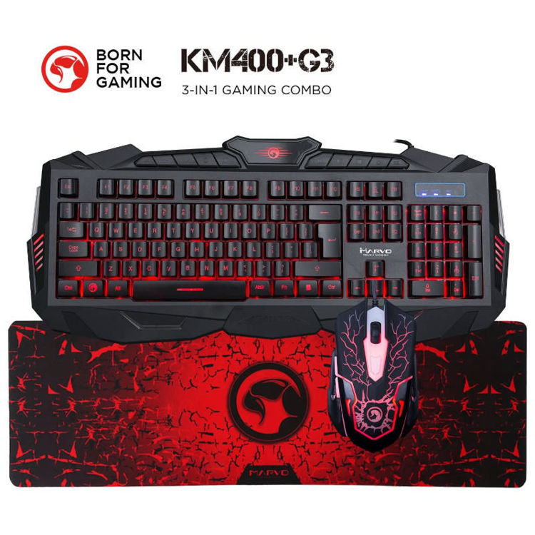 Alles Tipkovnica, miš i podloga MARVO SCORPION CM 306