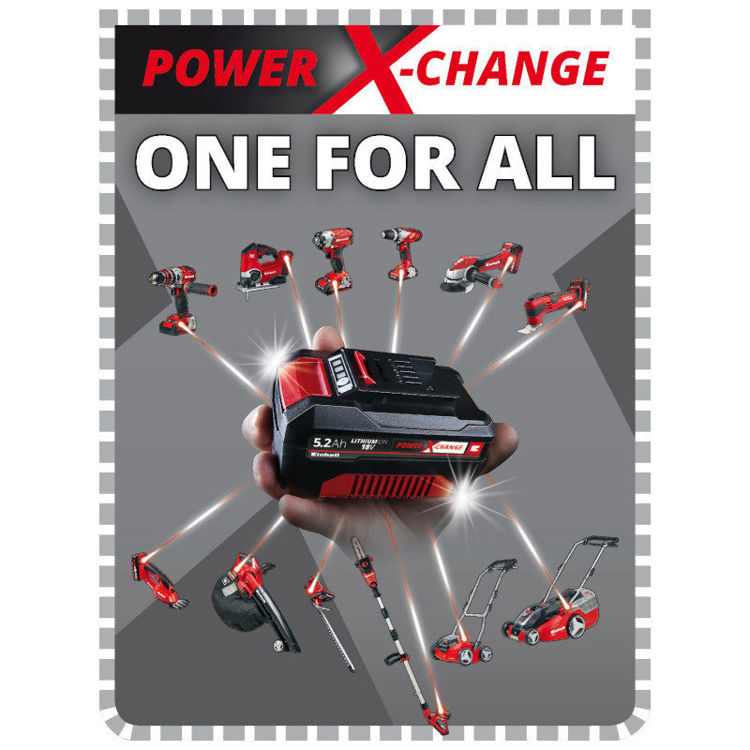 Alles EINHELL baterija 18V 5,2 Ah POWER X-CHANGE PLUS