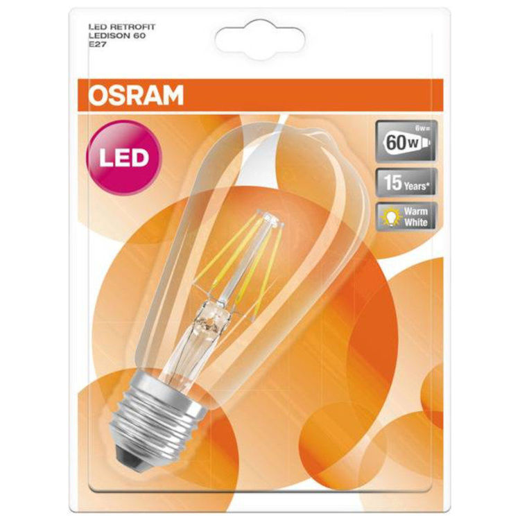 Alles OSRAM LED žarulja Ledison Clas ST60