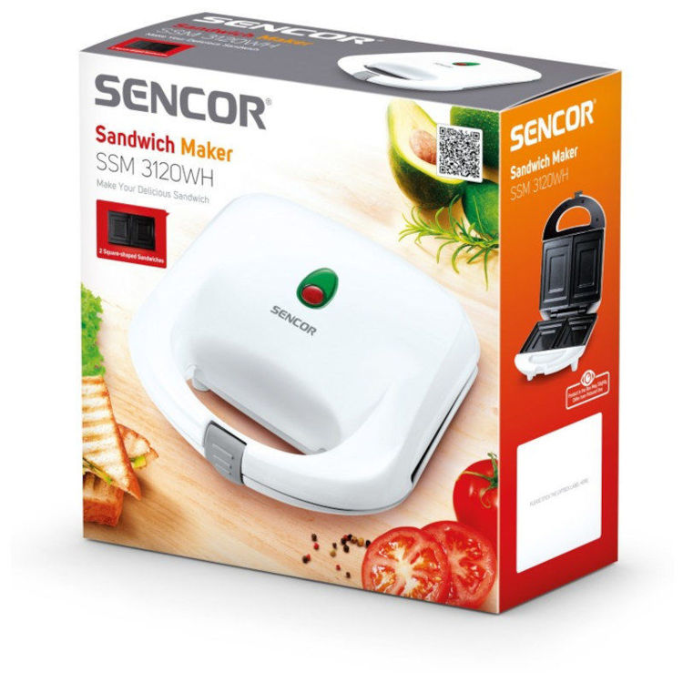 Alles SENCOR toster preklopni SSM3120WH 