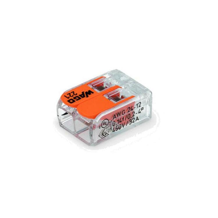 Alles WAGO 221412 stezaljka Flexi 2x2,5