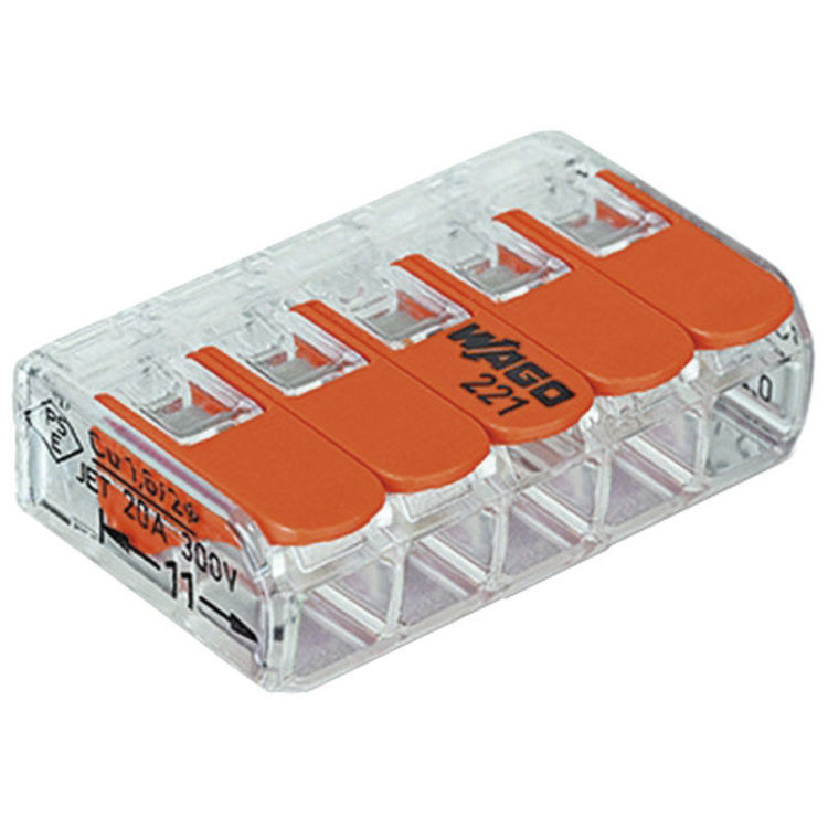 Alles WAGO stezaljka Flexi 221415 5x2,5