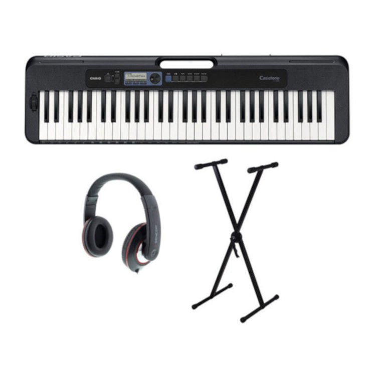 Alles CASIO klavijatura električna CT-S300 set sa stalkom i slušalicama