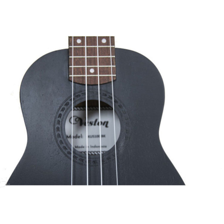 Alles VESTON ukulele KUS100 BK sopran CRNA