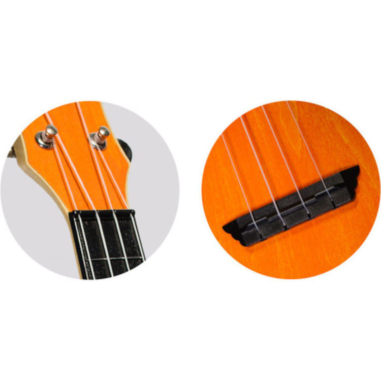 Alles FLIGHT ukulele TUS35OR travel sopran NARANČASTA