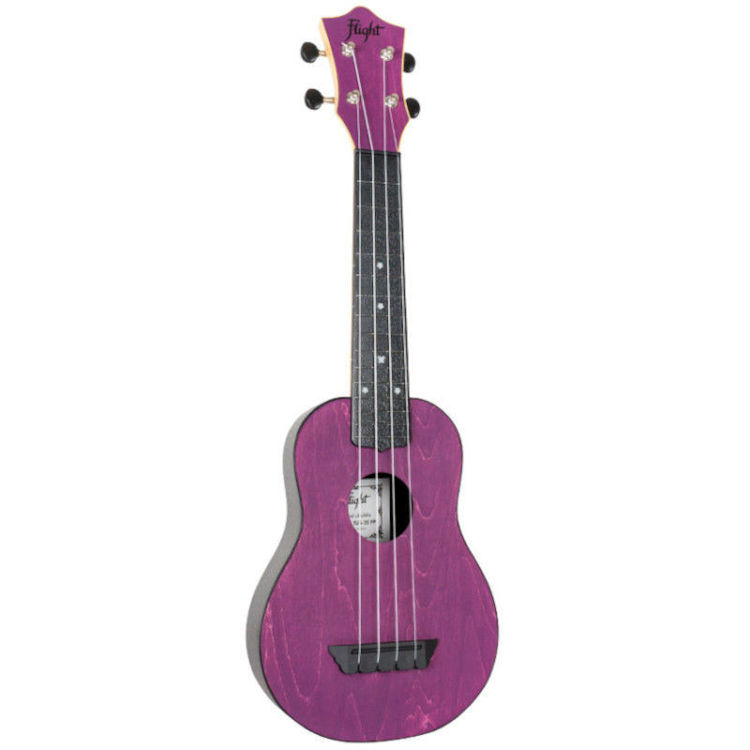 Alles FLIGHT ukulele TUS35PP travel sopran LJUBIČASTA