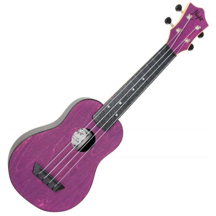 Alles FLIGHT ukulele TUS35PP travel sopran LJUBIČASTA