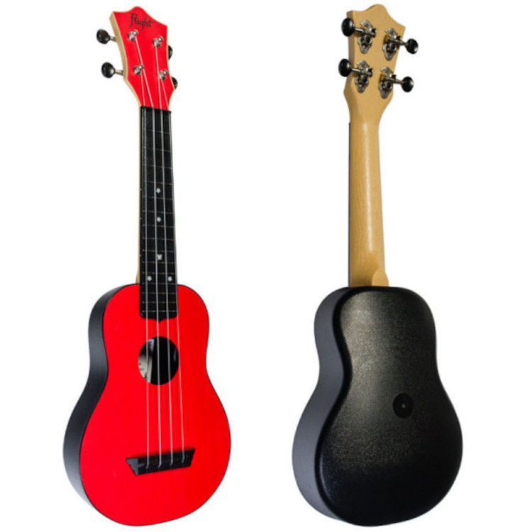 Alles FLIGHT ukulele TUS35RD travel sopran CRVENA