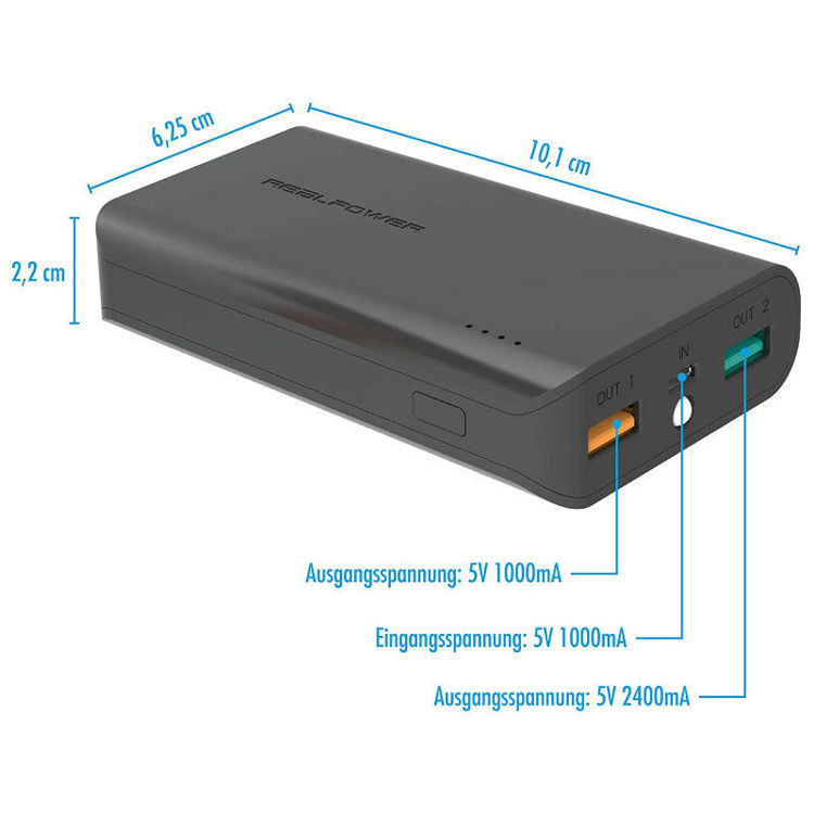 Alles Prijenosno napajanje REAL POWER PB6k