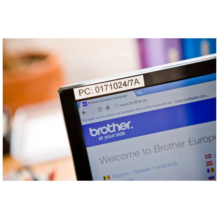 Alles BROTHER traka za označavanje TZE231 BIJELA-CRNA