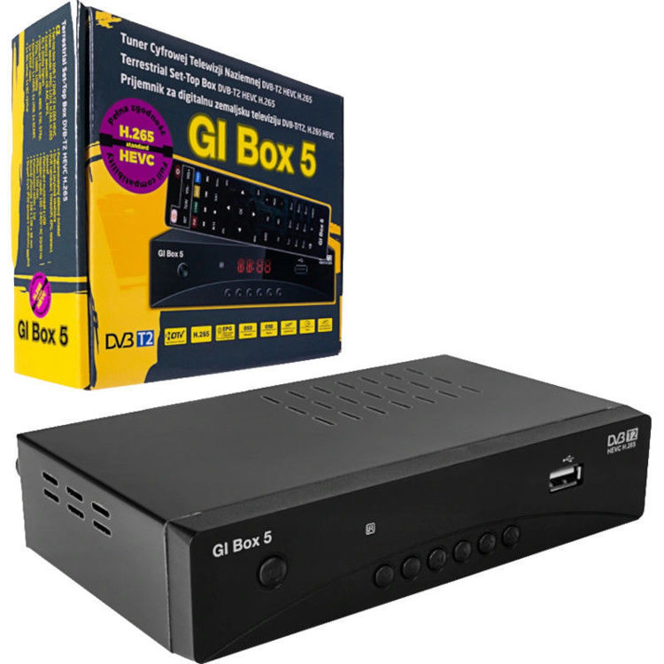 Alles DVB-T2 prijemnik GI BOX 5