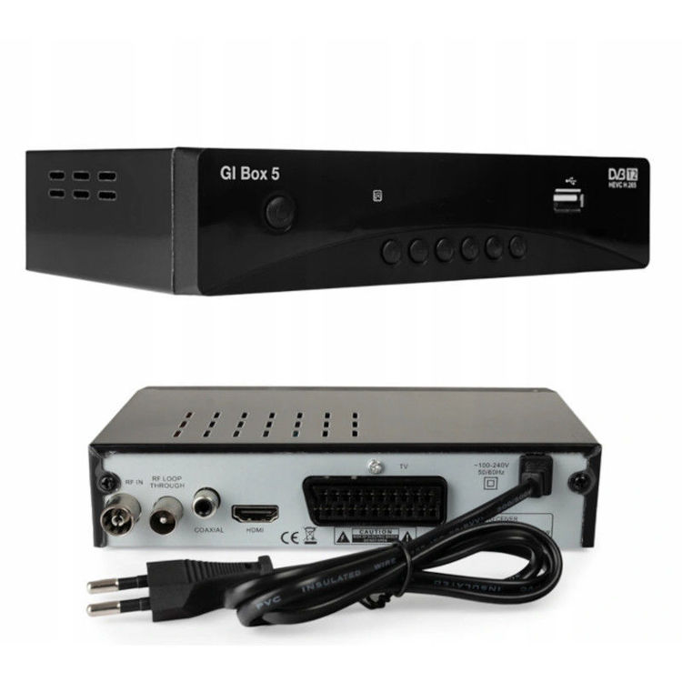 Alles DVB-T2 prijemnik GI BOX 5