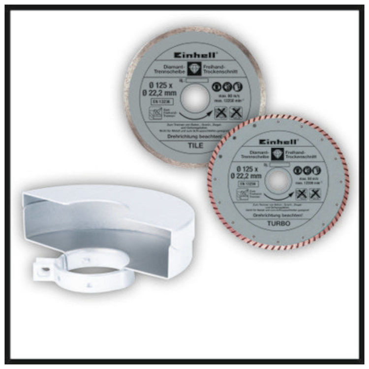 Alles EINHELL kutna brusilica Set TE-AG 125 CE Kit