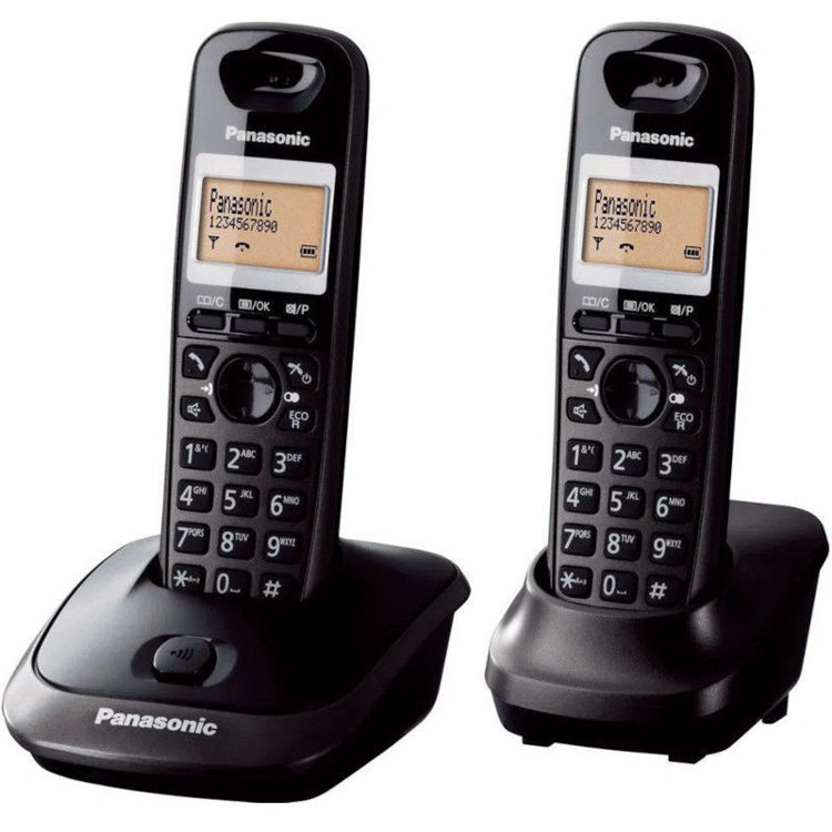 Alles PANASONIC telefon KX-TG2512FXT TWIN CRNI