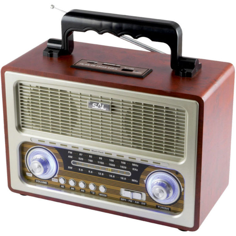 Alles SAL retro radio + BT bežični zvučnik 4in1 RRT3B