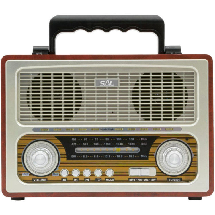 Alles SAL retro radio + BT bežični zvučnik 4in1 RRT3B