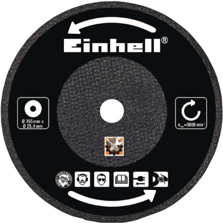 Alles EINHELL rezna ploča za metal 355x25,4x3,2 mm