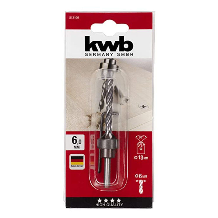 Alles KWB svrdlo za drvo s upuštačem 6 mm