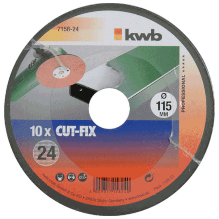 Alles KWB brusni papir 115 mm za kutnu ugaonu brusilicu GR 24 10/1 (715824)