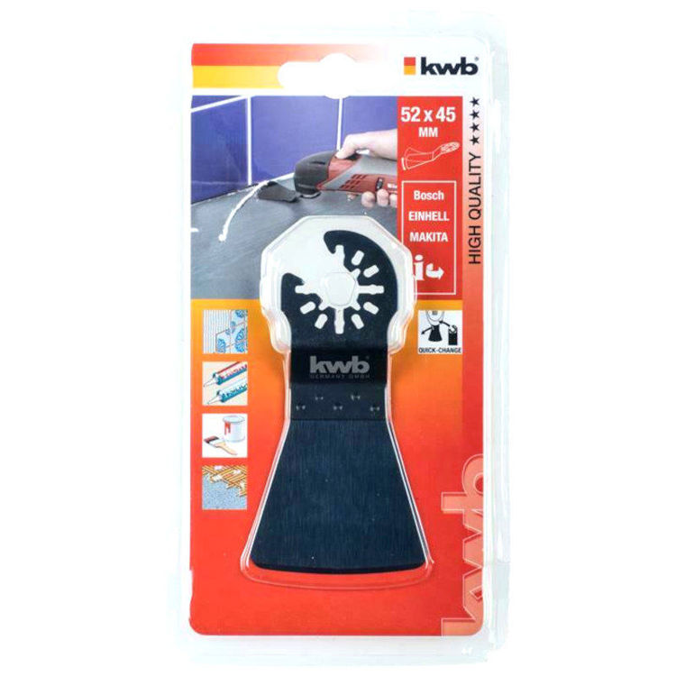 Alles KWB fleksibilni alat za skidanje silikona/ljepila/boje 52 mm