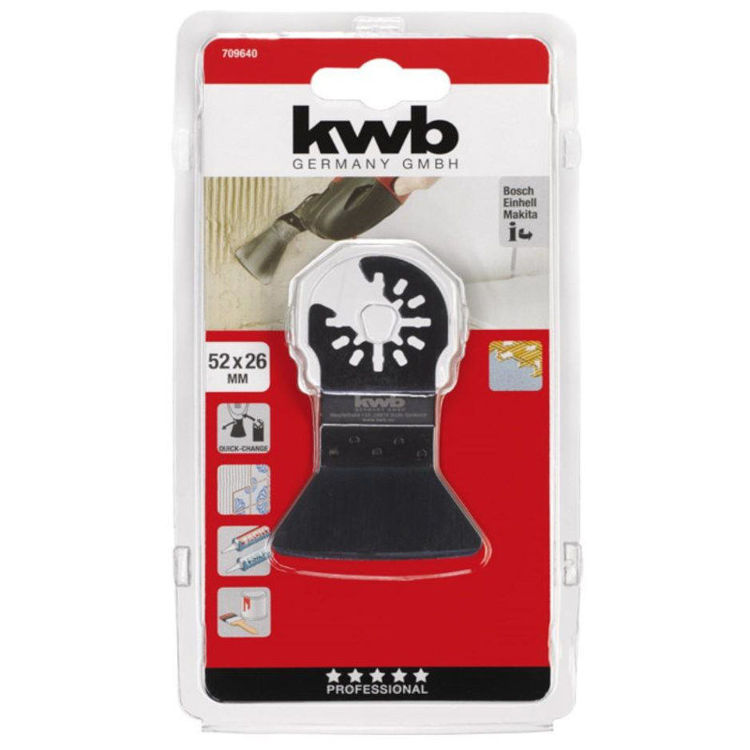 KWB tvrdi alat za struganje - odstranjivanje ljepila/maltera/tepiha 52 mm