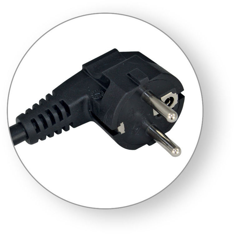 Alles COMMEL priključni kabel 16A 0611 CRNI