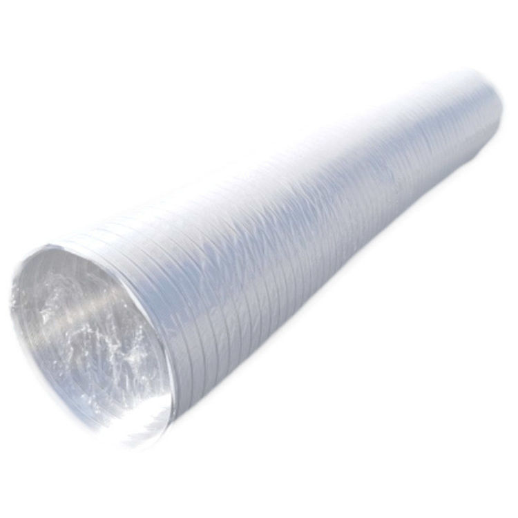 Alles Cijev aluminijska o120 mm x 3 m - fleksibilna - bijela