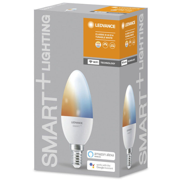 Alles LEDVANCE LED žarulja SMART+ WiFi Candle 40 5 W/2700…6500 K E14