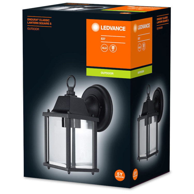Alles LEDVANCE svjetiljka ENDURA CLASSIC Lantern SQ S E27 BK