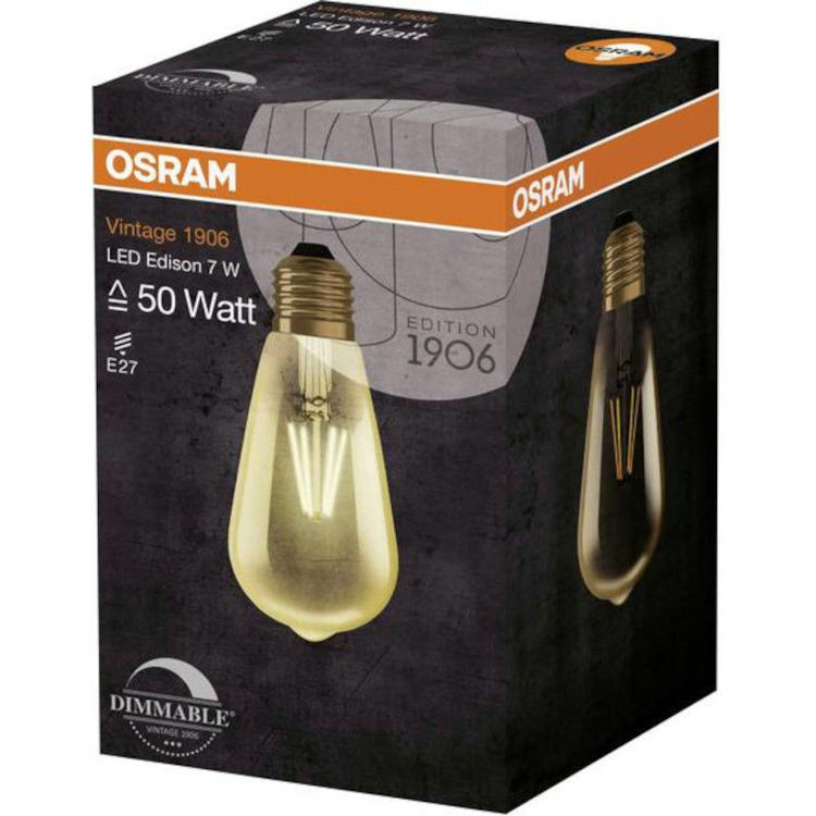 Alles OSRAM žarulja LED Edison 54 7W/824 Vintage 1906 E27