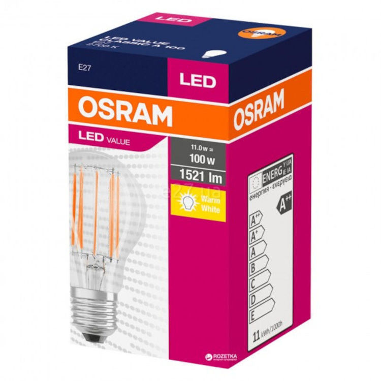 Alles OSRAM LED žarulja VALUE CL A 100 11W/827 RETROFIT E27