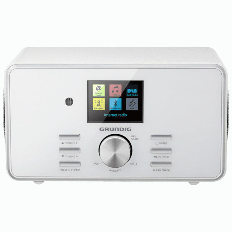 Alles GRUNDIG radio DTR 5000 X bijeli