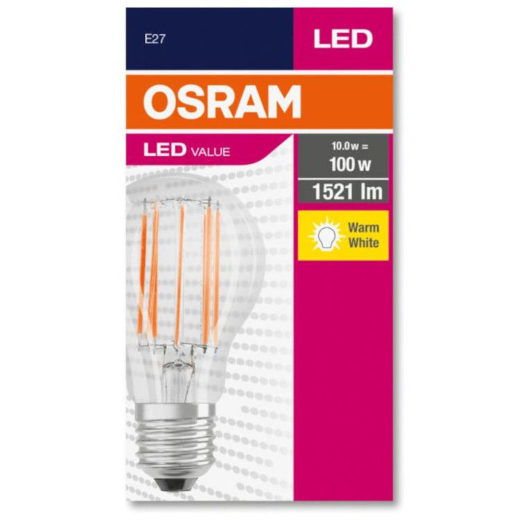 Alles OSRAM LED žarulja VALUE CL A 100 10W/827 RETROFIT E27
