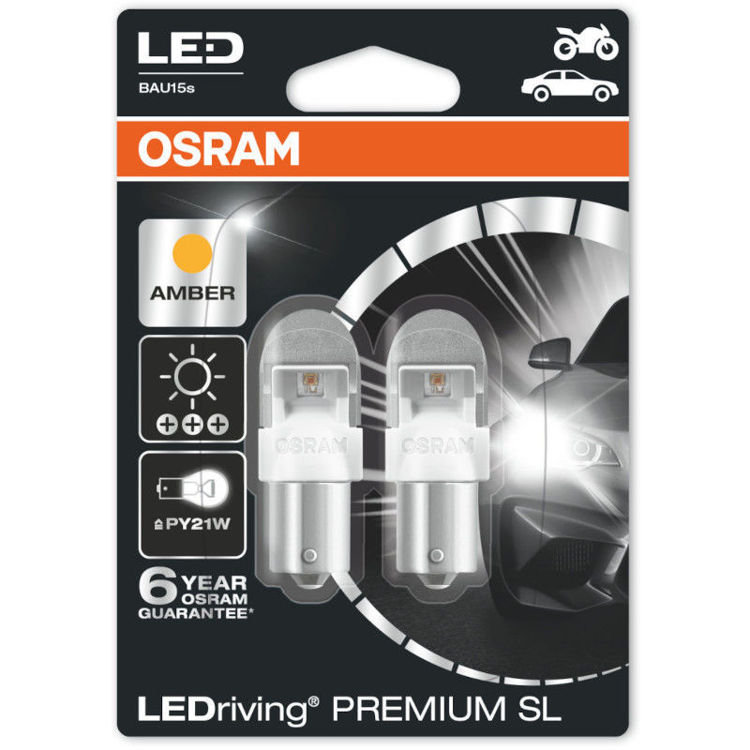 Alles OSRAM LED auto žarulja SL PY21W BAU15S