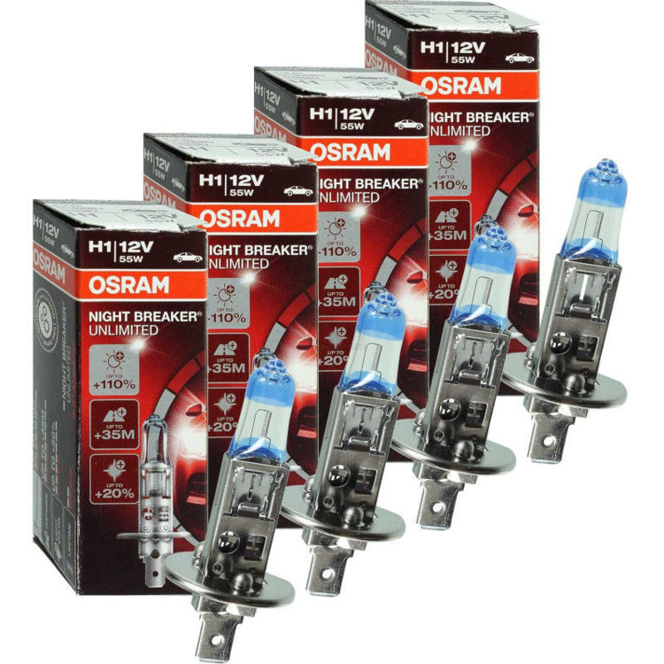 Alles OSRAM auto žarulja Night Breaker Unlimited 64150 NBU H1