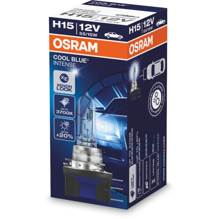 Alles OSRAM auto žarulja Cool Blue Intense H15 64176CBI