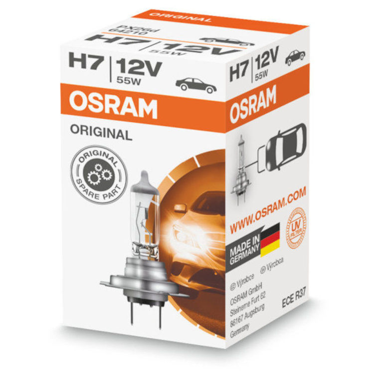 Alles OSRAM auto žarulja ORIGINAL LINE H7