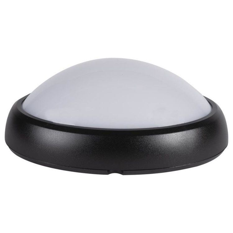 Alles ELBI LED plafonjera 12W/6400K crna ovalna