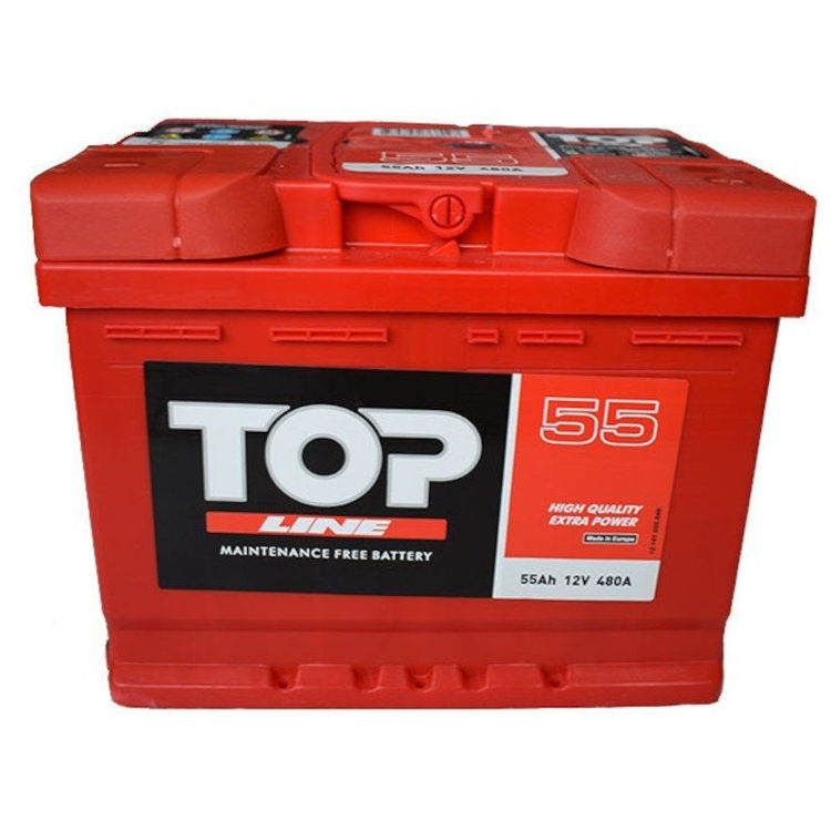 Alles TOP LINE automobilski akumulator 6CT55A3 12V / 55 Ah
