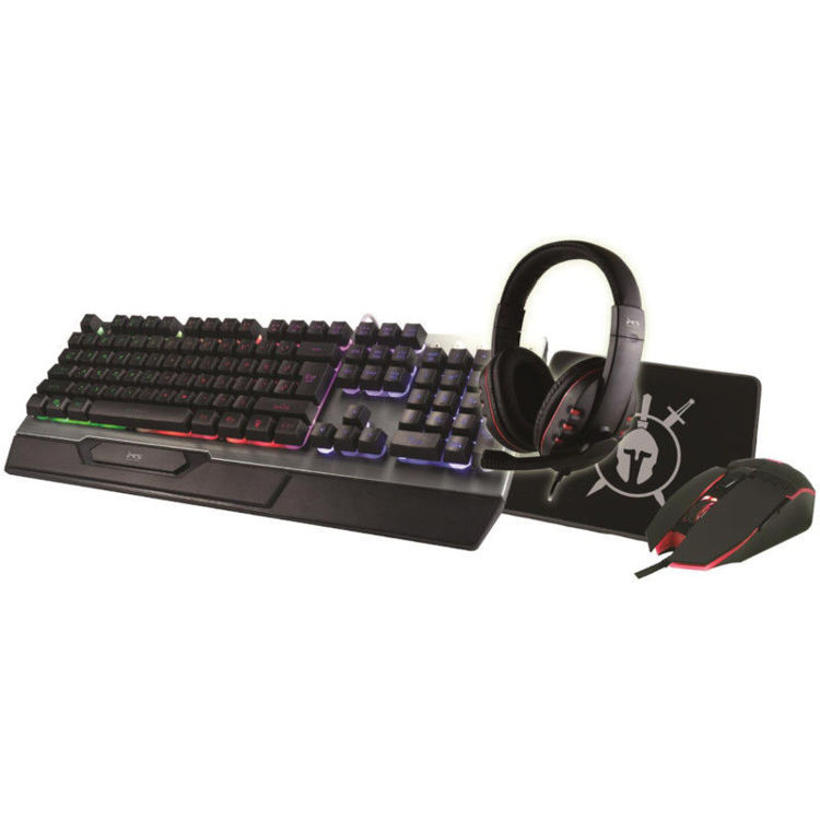 Alles MS ELITE C500 4 u 1 set tipkovnica + miš + slušalice + podloga