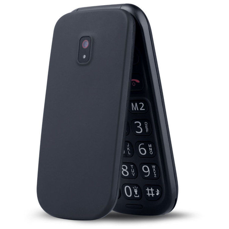 Alles MEANIT mobilni telefon SENIOR FLIP 1 CRNI
