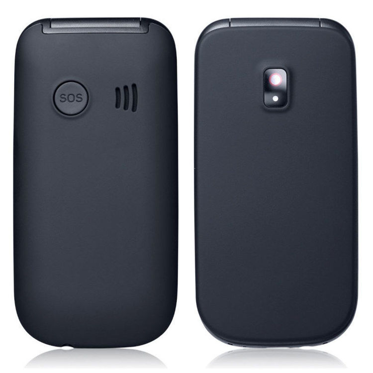 Alles MEANIT mobilni telefon SENIOR FLIP 1 CRNI