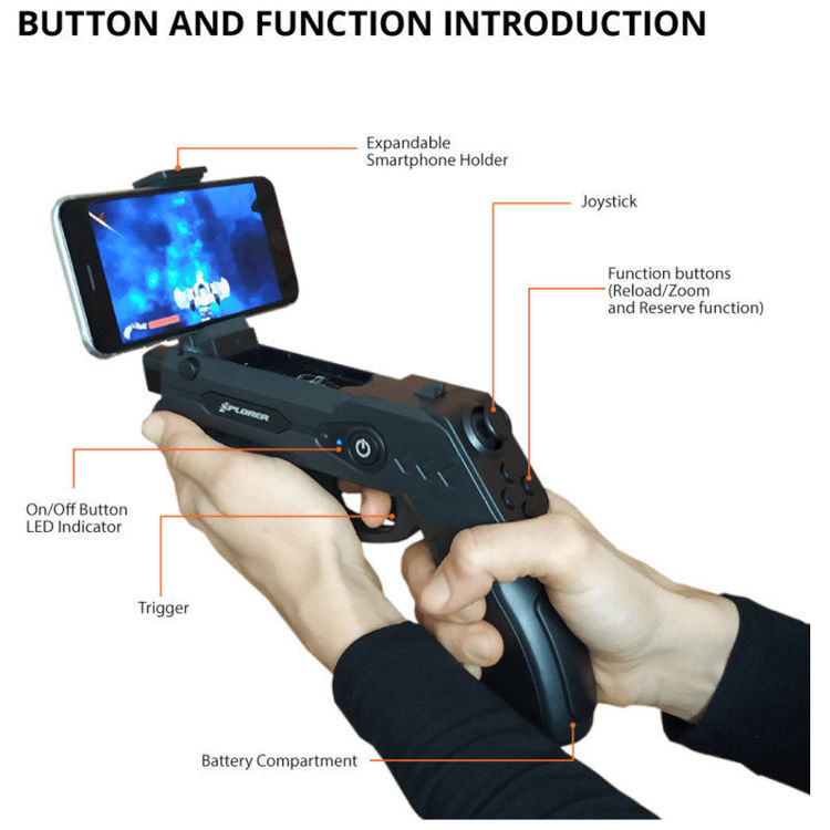 Alles XPLORER kontroler za igrice AR BLASTER
