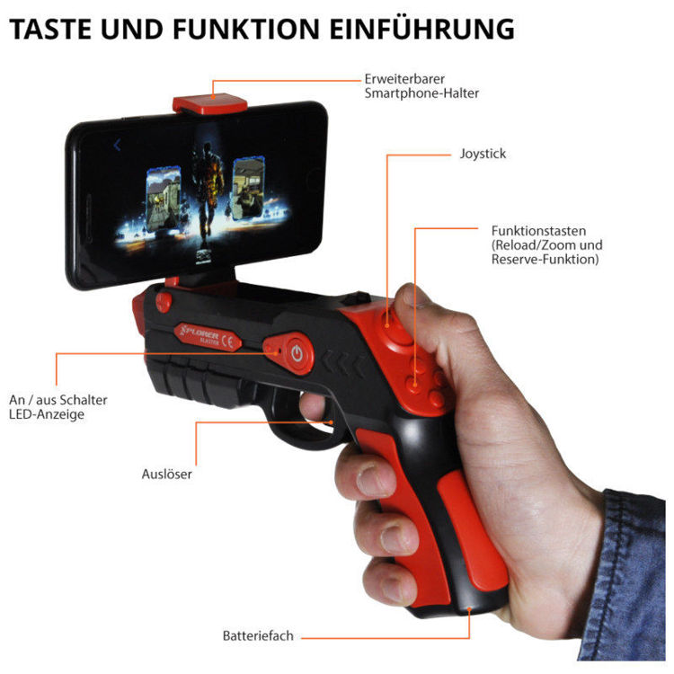 Alles XPLORER kontroler za igrice AR BLASTER