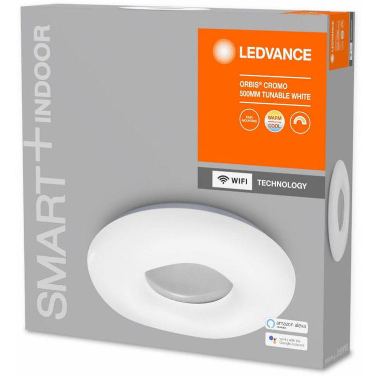 Alles LEDVANCE WIFI SMART+ ORBIS CELLING CROMO stropna svjetiljka BIJELA/KROM