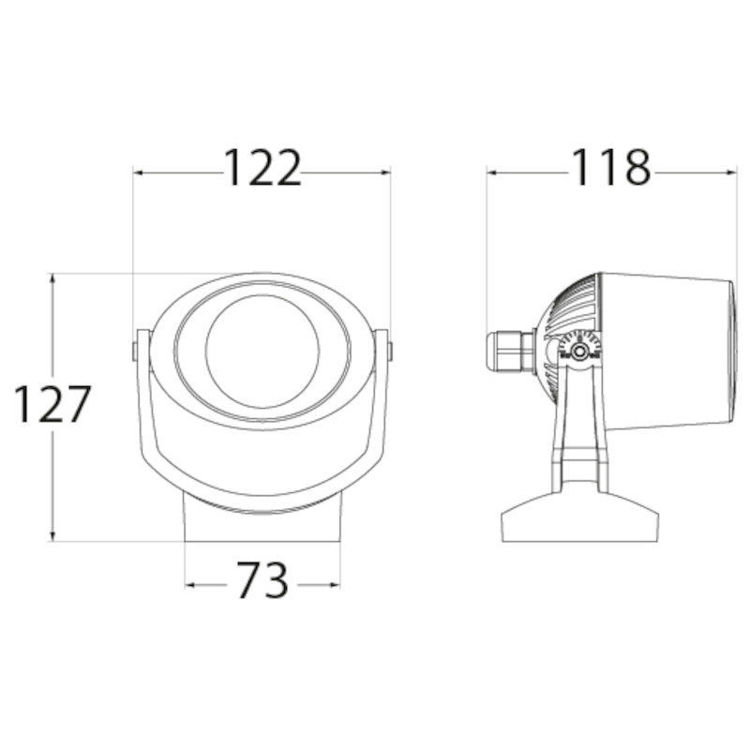 Alles FUMAGALLI LED podna svjetiljka MINITOMMY 6 W