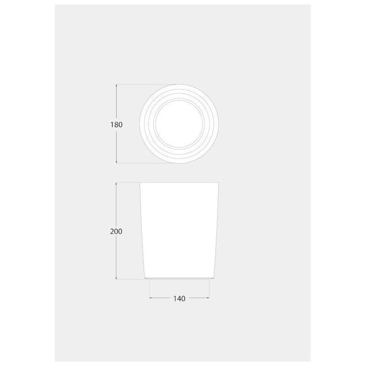 Alles FUMAGALLI LED svjetiljka LIVIA 180 WHITE 30 W 3000K